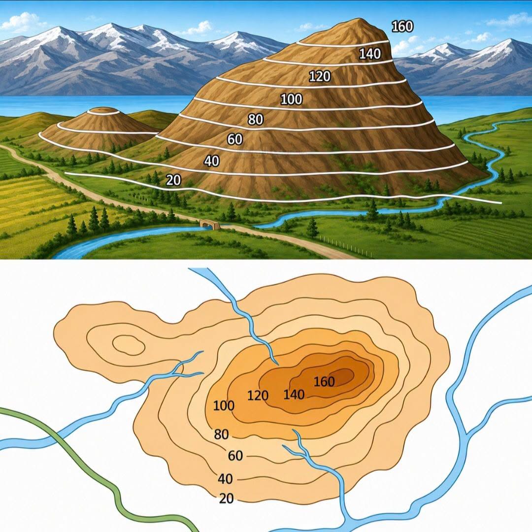 Bạn Có Biết Đọc Bản Đồ Địa Hình?