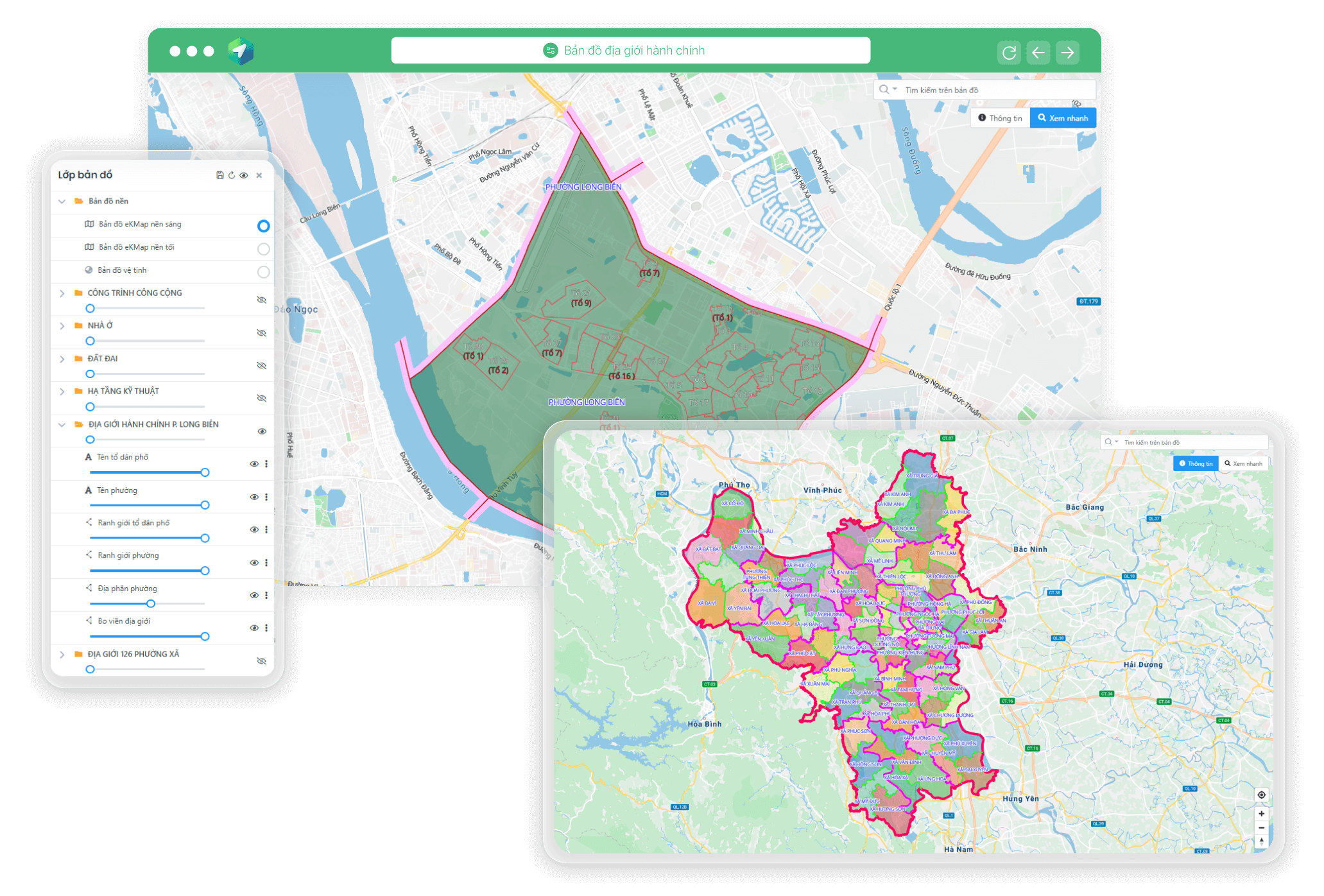 Map Interface Devices